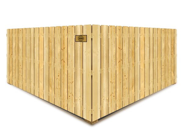 Arcadia Lakes SC stockade style wood fence