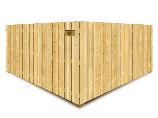 Arthurtown SC stockade style wood fence